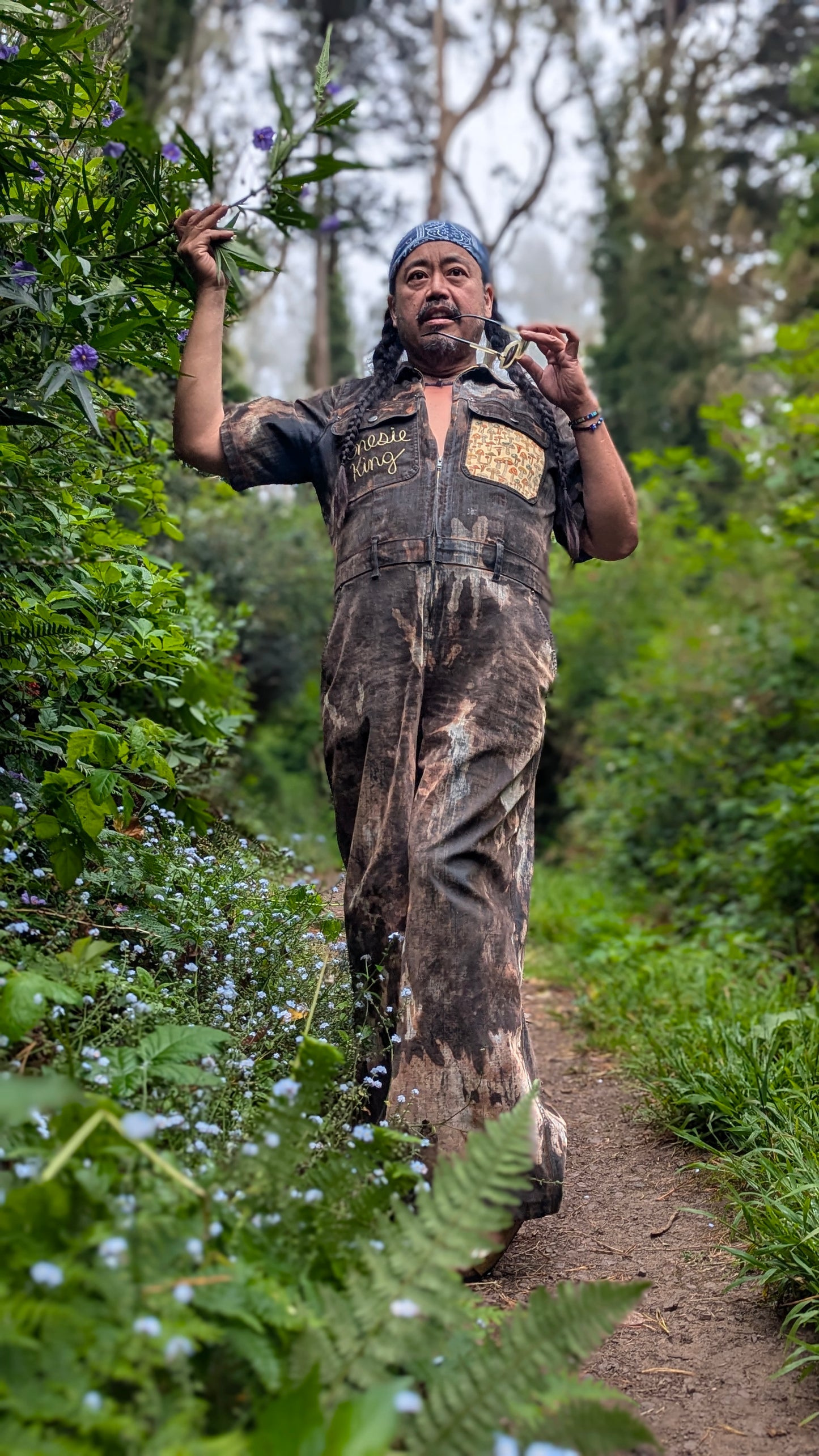 Mushroom Acid Washed Onesie