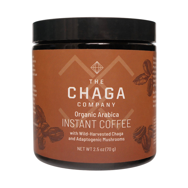 Organic Instant Coffee  with Chaga and Adaptogenic Mushrooms