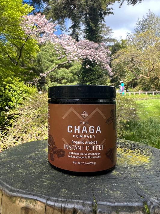 Organic Instant Coffee with Chaga and Adaptogenic Mushrooms