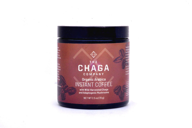 Instant Coffee with Chaga and Adaptogenic Mushrooms