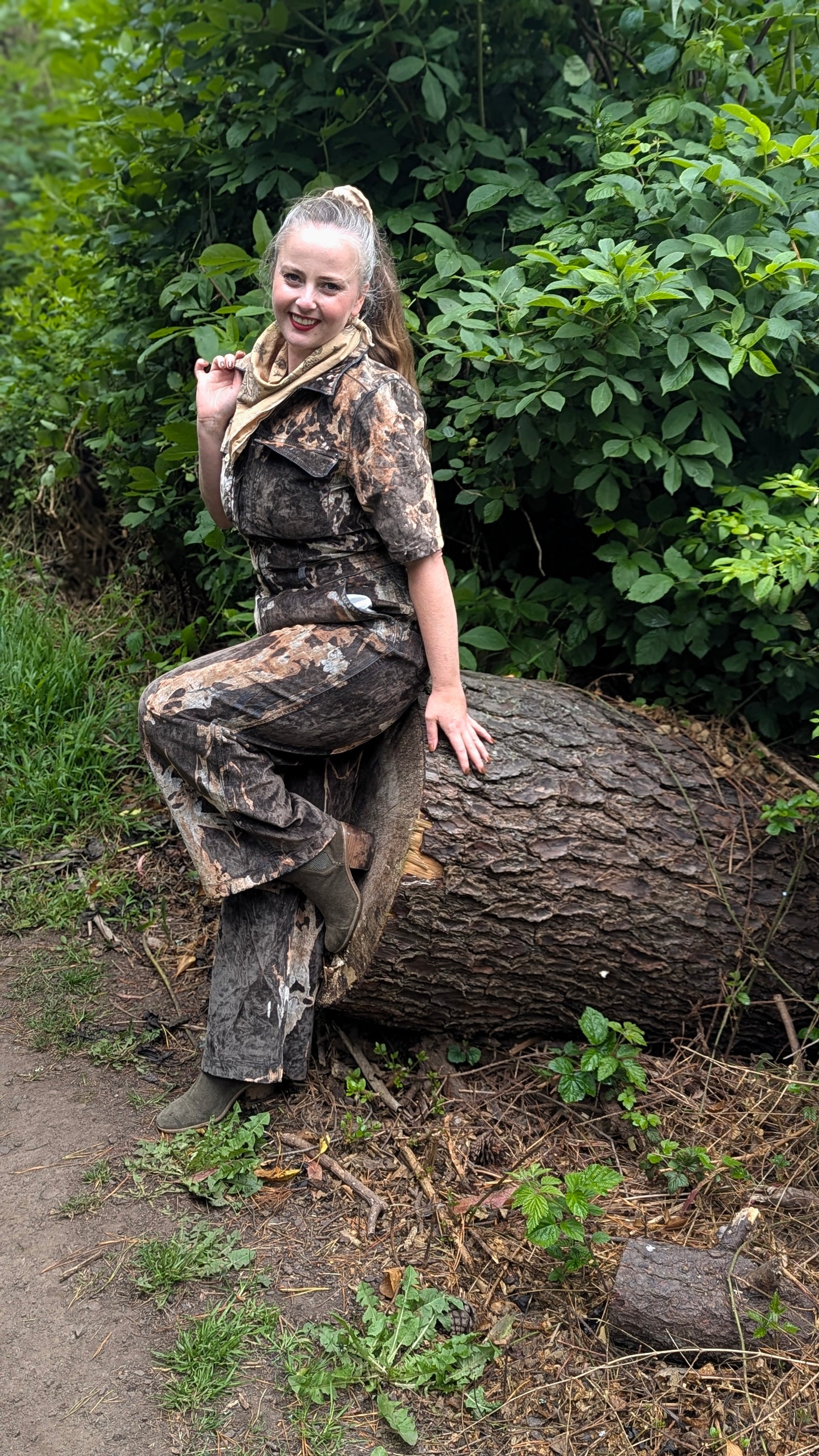 Mushroom Acid Washed Onesie