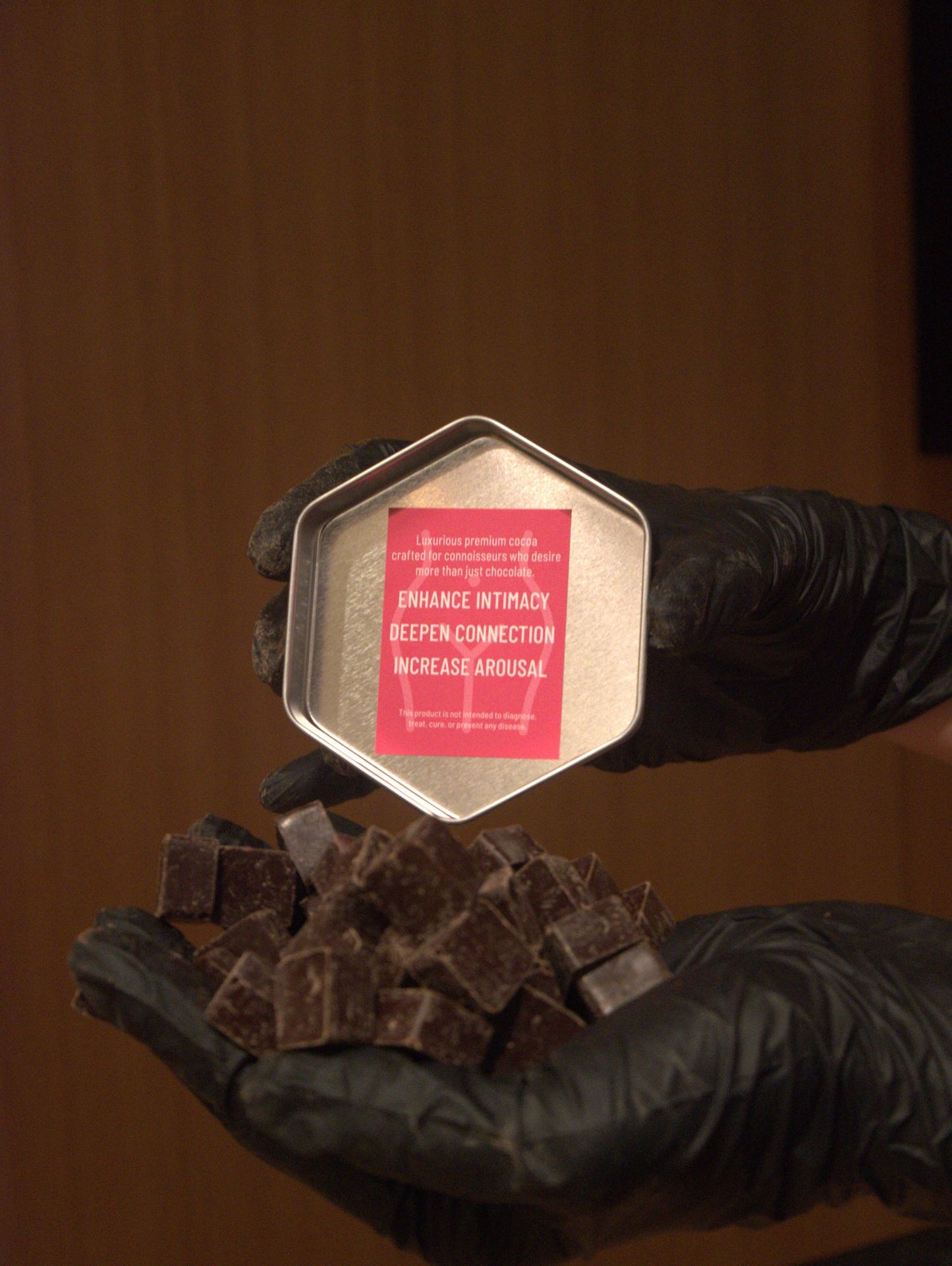 GOLD-STANDARD CHAGA CHOCOLATE BAR WITH REISHI, TURKEYTAIL, LIONSMANE MUSHROOMS