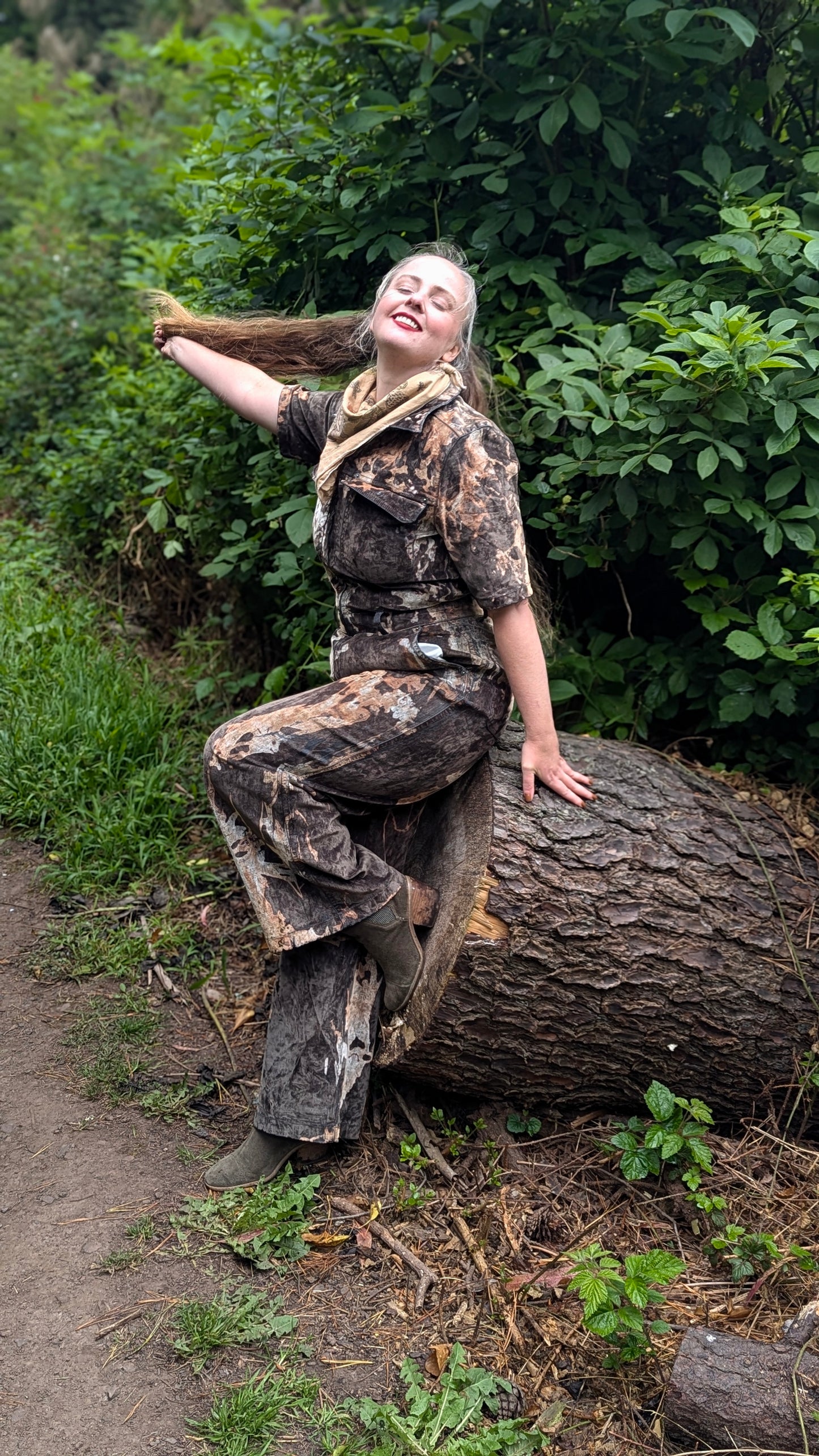 Mushroom Acid Washed Onesie