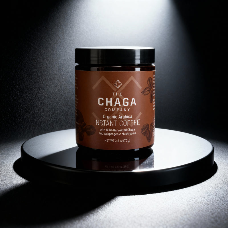 Organic Instant Coffee  with Chaga and Adaptogenic Mushrooms