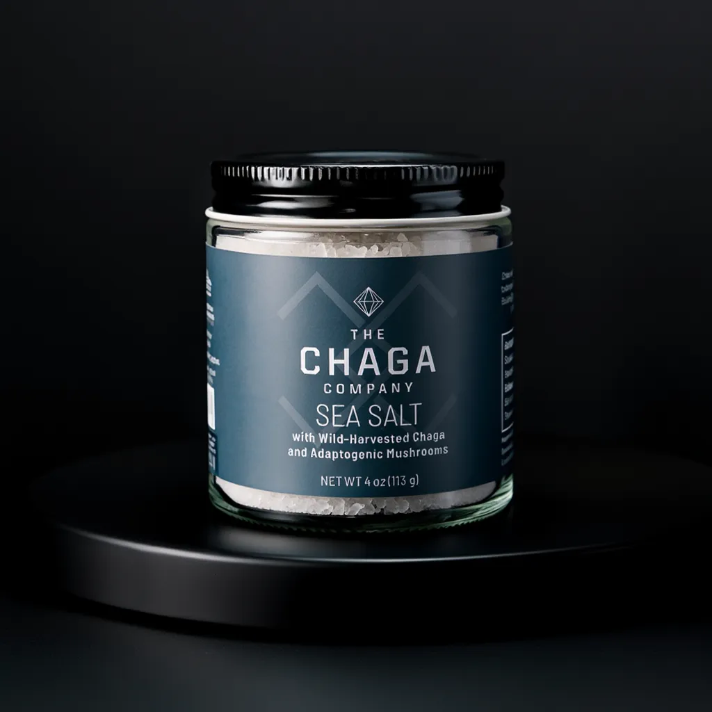 Chaga Sea Salt 4oz - The Chaga Company