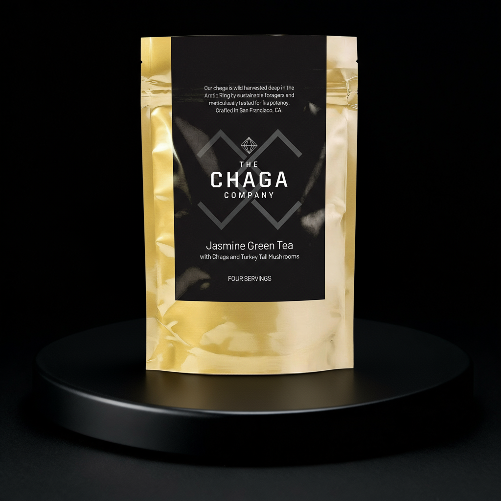 JASMINE GREEN TEA WITH CHAGA