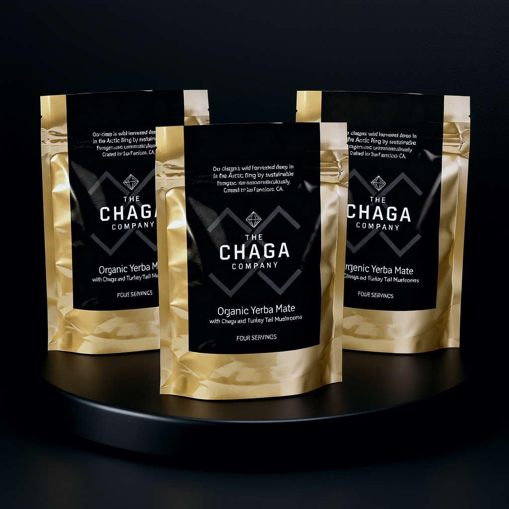 3 Pack - Yerba Mate with Chaga six servings