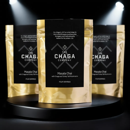 3 Pack - Masala Chai with Chaga Six Servings