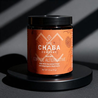 Instant Coffee Alternative with Chaga and Adaptogenic Mushrooms