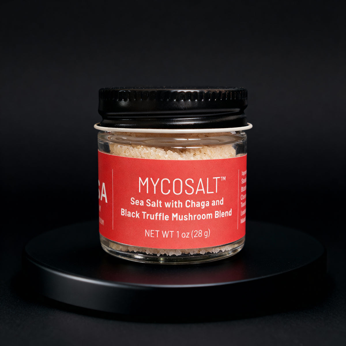 Salt - Mycosalt Small Truffle Salt with Chaga, Reishi, Turkeytail, and Lionsmane