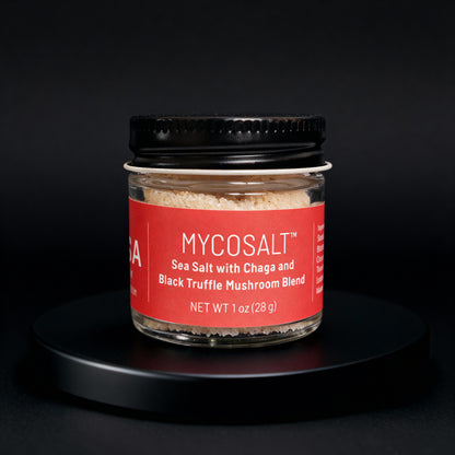 Salt - Mycosalt Small Truffle Salt with Chaga, Reishi, Turkeytail, and Lionsmane