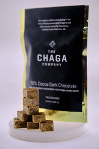 GOLD-STANDARD CHAGA CHOCOLATE INGOT (COCOA DARK CHOCOLATE BAR)